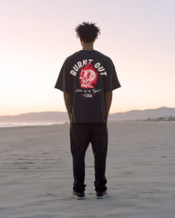 Burnt out Tie-Died Boxy Tee