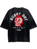 Burnt out Tie-Died Boxy Tee