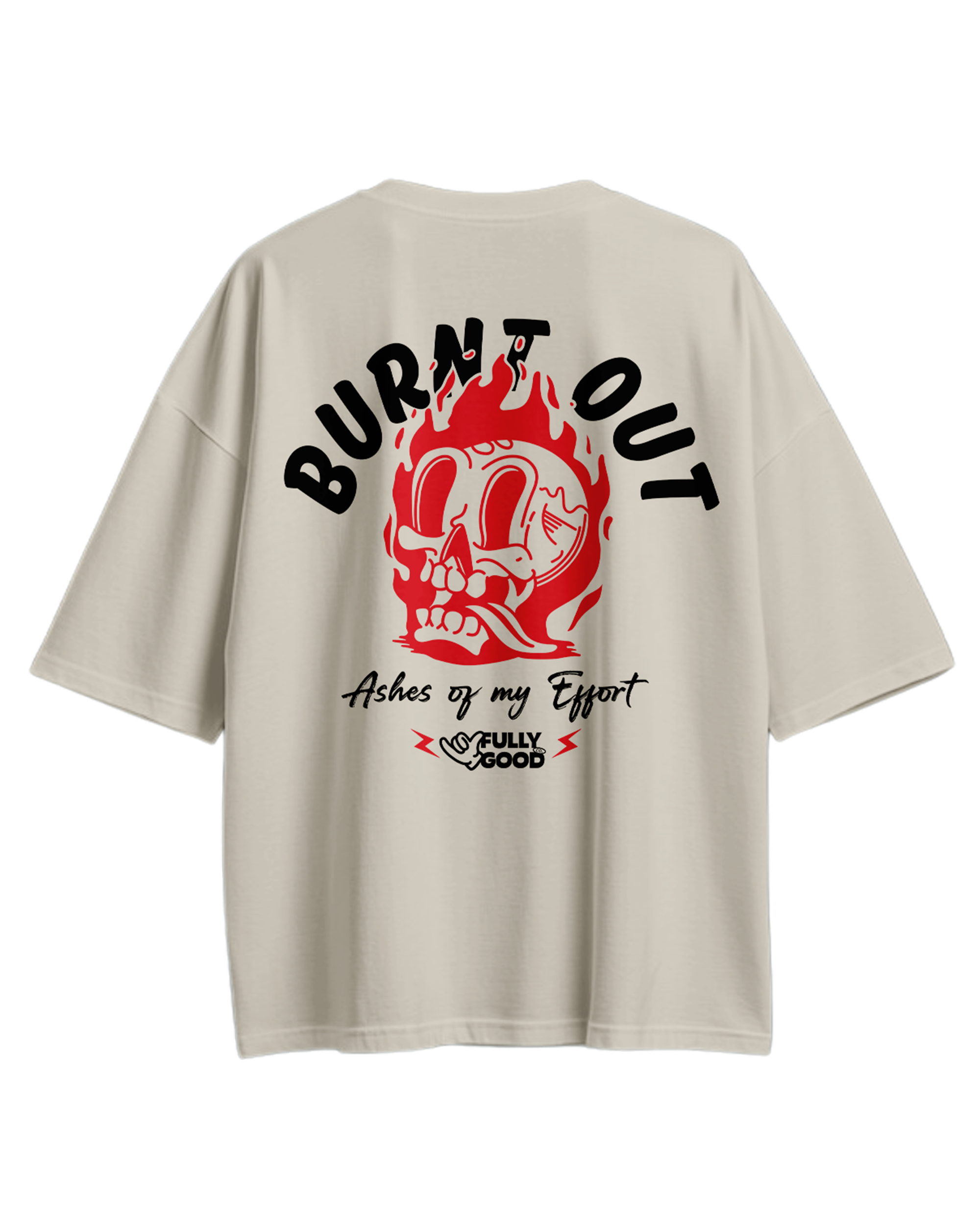 Burnt Out Oversized Tee