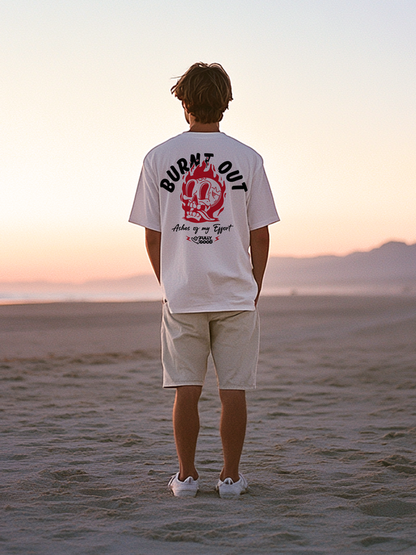 Burnt Out Oversized Tee