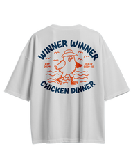 Winner Winner Chicken Dinner Oversized Tee