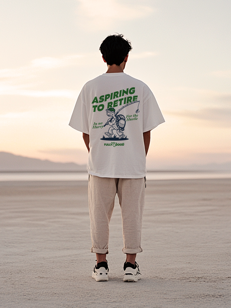 Aspiring to Retire Oversized Tee